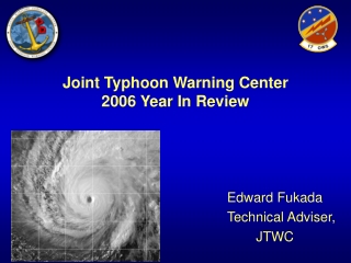 Joint Typhoon Warning Center  2006 Year In Review