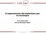 Come sfuggire al taylorismo
