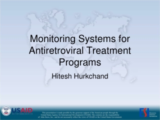 Monitoring Systems for Antiretroviral Treatment Programs
