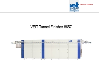 VEIT Tunnel Finisher 8657