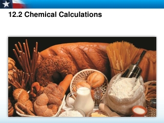 12.2 Chemical Calculations