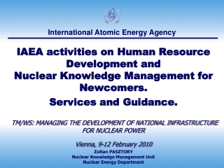 Nuclear Knowledge Management