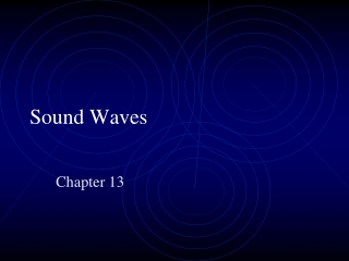 Sound Waves