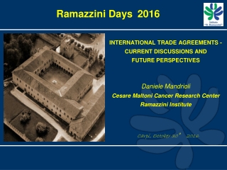 Ramazzini Days 2016