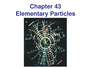 Chapter 43 Elementary Particles