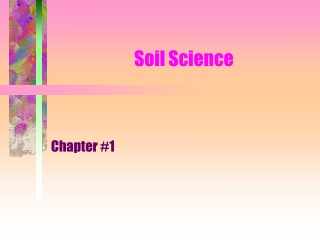 Soil Science