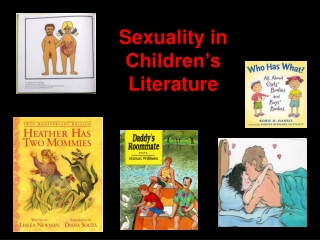 Sexuality in Children’s Literature