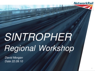 SINTROPHER  Regional Workshop