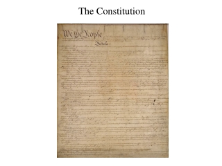 The Constitution