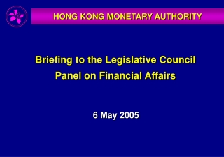 HONG KONG MONETARY AUTHORITY