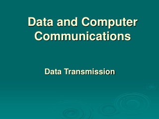 Data and Computer Communications