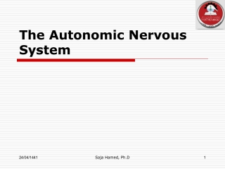 The Autonomic Nervous System