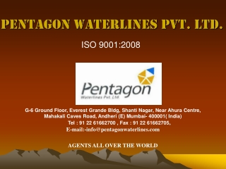 Pentagon Waterlines Pvt. Ltd.