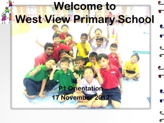 Welcome to  West View Primary School