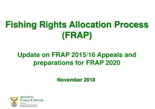 Fishing  Rights Allocation Process (FRAP)