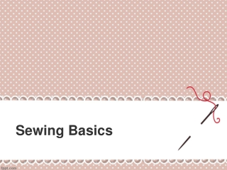 Sewing Basics