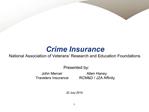 Crime Insurance
