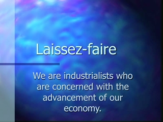 Laissez-faire