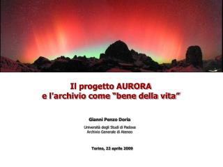 Torino, 22 aprile 2009