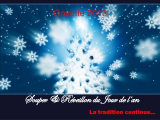 Invitation reveillon