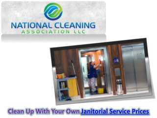 Janitorial Service Prices