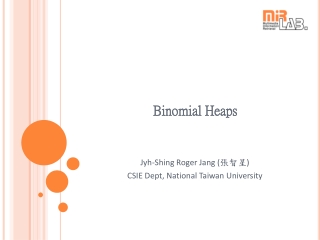 Binomial Heaps