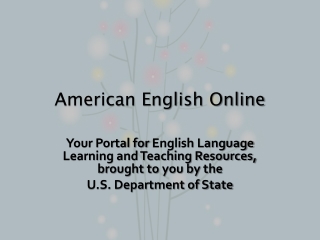 American English Online