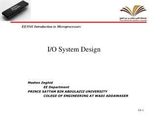 EE3541 Introduction to Microprocessors