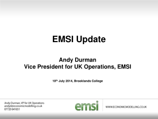 EMSI Update