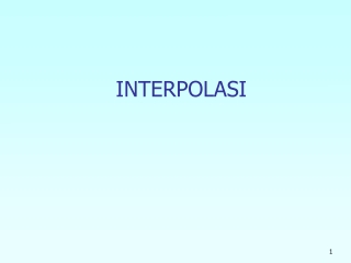 INTERPOLASI