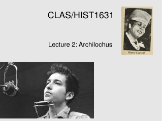 CLAS/HIST1631