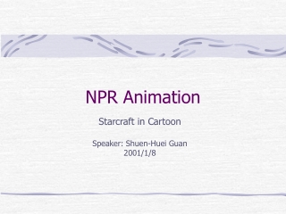 NPR Animation