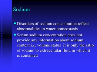 Sodium