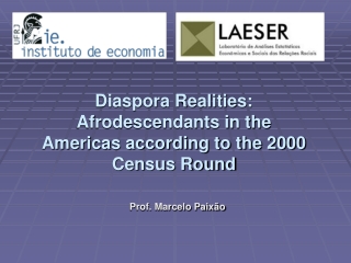 Diaspora Realities: Afrodescendants in the Americas according to the 2000 Census Round