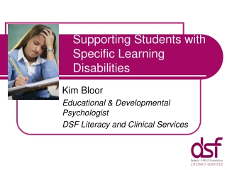 Supporting Students with Specific Learning Disabilities