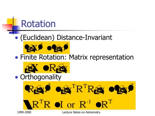 Rotation