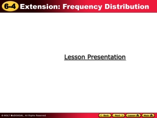 Lesson Presentation