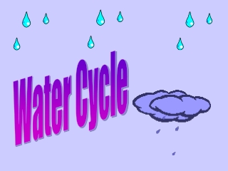 Water Cycle