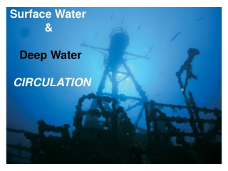 Surface Water			            &amp;    Deep Water  CIRCULATION