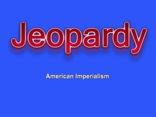 American Imperialism