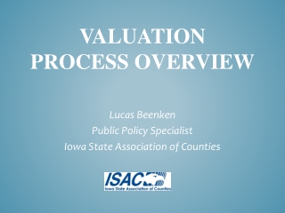 Valuation Process Overview