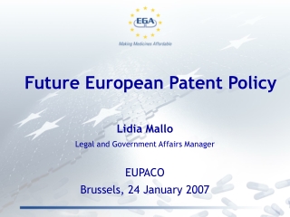 Future European Patent Policy