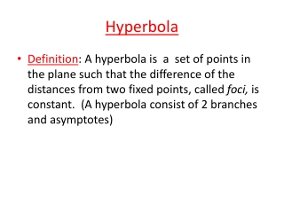 Hyperbola