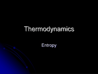 Thermodynamics