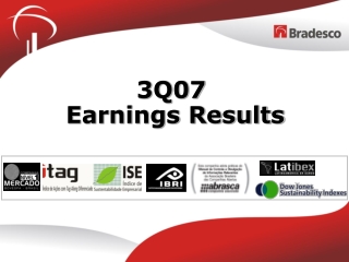 3Q07  Earnings Results