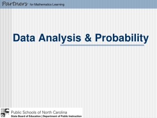 Data Analysis &amp; Probability