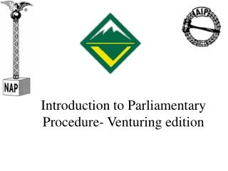 Introduction to Parliamentary Procedure- Venturing edition