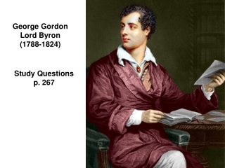 George Gordon  Lord Byron (1788-1824)