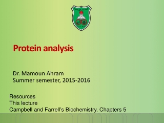 Protein analysis