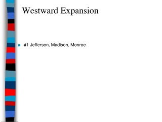 Westward Expansion